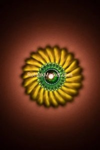 Suryadip -  Fancy Diye, 3D Reflection Diya for Diwali, Rangoli, Office, Garden, or Temple. Pack of 12 3