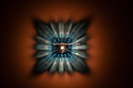 Rajdip - Fancy Diye, 3D Reflection Diya for Diwali, Rangoli, Office, Garden, or Temple. Pack of 12 3