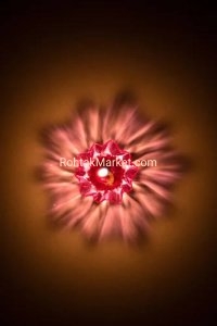 Pushpdip - Fancy Diye, 3D Reflection Diya for Diwali, Rangoli, Office, Garden, or Temple. Pack of 12
