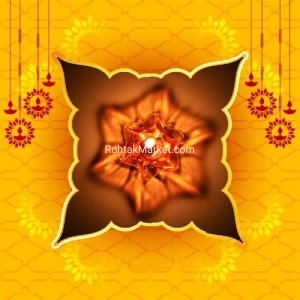 Brahmadip - Fancy Diye, 3D Reflection Diya for Diwali, Rangoli, Office, Garden, or Temple. Pack of 12 4