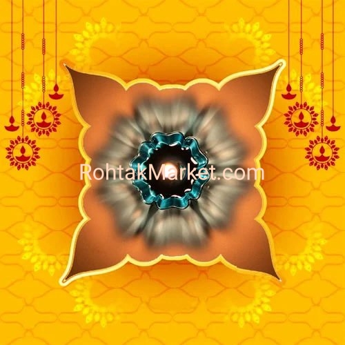 Swapandip - Fancy Diye, 3D Reflection Diya for Diwali, Rangoli, Office, Garden, or Temple. Pack of 12