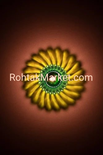 Suryadip -  Fancy Diye, 3D Reflection Diya for Diwali, Rangoli, Office, Garden, or Temple. Pack of 12