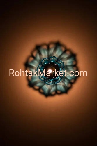 Laxmidip - Fancy Diye, 3D Reflection Diya for Diwali, Rangoli, Office, Garden, or Temple. Pack of 12