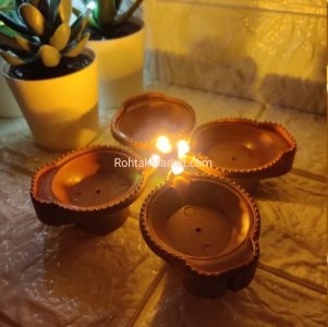 Pack of 600 - Led Water Sensor Diyas with Water Sensing Technology | Battery Operated led Diyas for Home, Festivals Diwali Decoration.