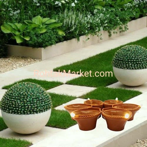 Pack of 600 - Led Water Sensor Diyas with Water Sensing Technology | Battery Operated led Diyas for Home, Festivals Diwali Decoration.