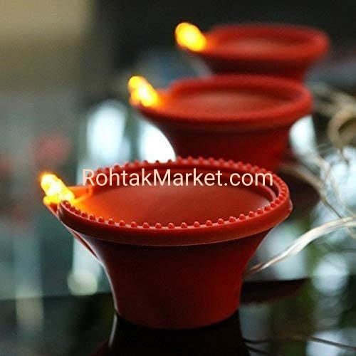 Pack of 120 - Led Water Sensor Diyas with Water Sensing Technology | Battery Operated led Diyas for Diwali, Home, Office, Festivals, Rangoli, Decoration