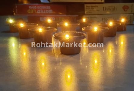 (Pack of 300) Pani Wale Diye - LED Water sensor Diya Maufecturer, Made in India