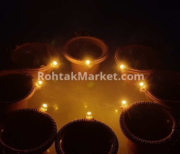 (Pack of 300) Pani Wale Diye - LED Water sensor Diya Maufecturer, Made in India