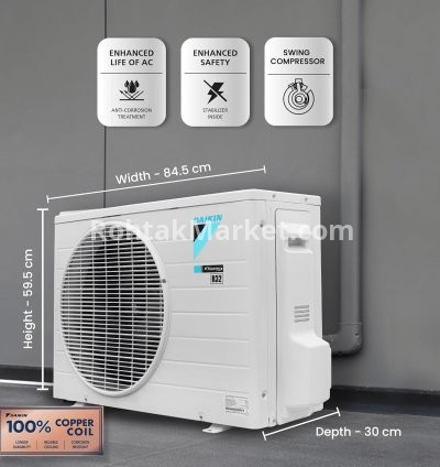 Daikin 1.5 Ton 5 Star Inverter Split AC in Rohtak