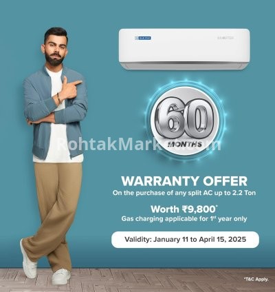 Blue Star 1.5 Ton 5 Star Inverter Split AC in Rohtak
