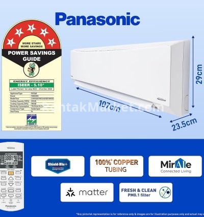 Panasonic 1.5 Ton 5 Star Inverter Split AC in Rohtak