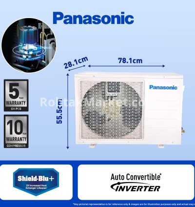 Panasonic 1.5 Ton 5 Star Inverter Split AC in Rohtak